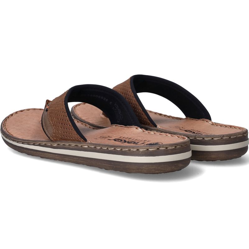 Rieker Slippers Cognac Heren