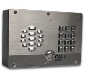 CyberData Systems SIP-enabled IP V3, FCC A, UL 60950, Grå, 165,1 x 38,1 x 114,3 mm