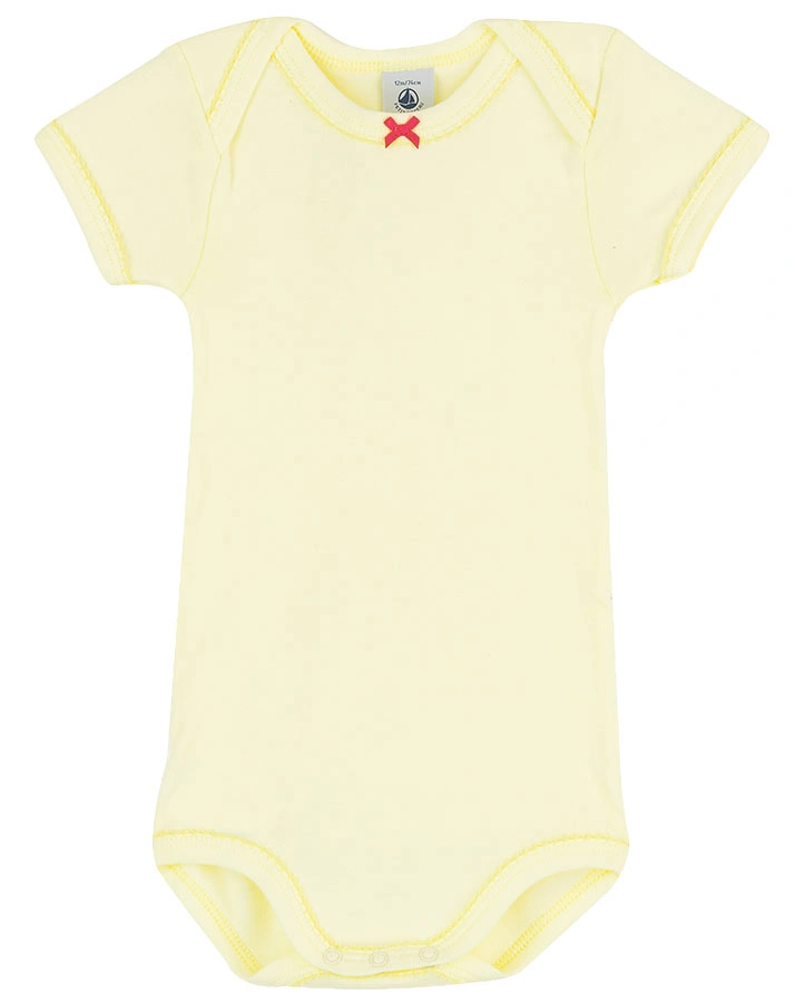 Kurzarm-Body LEMON 3er Pack in gelb/bunt