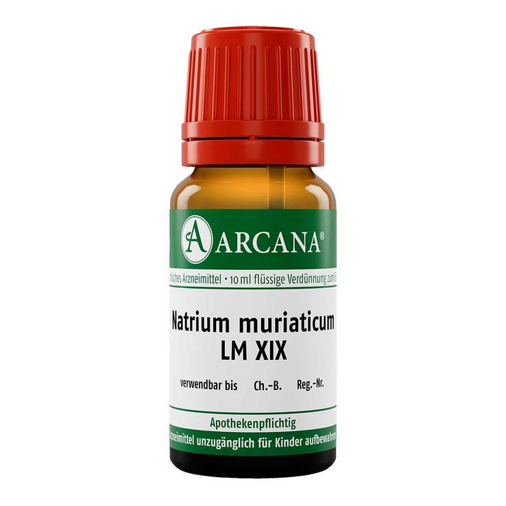Natrium muriaticum LM 19 Dilution, 10 ml
