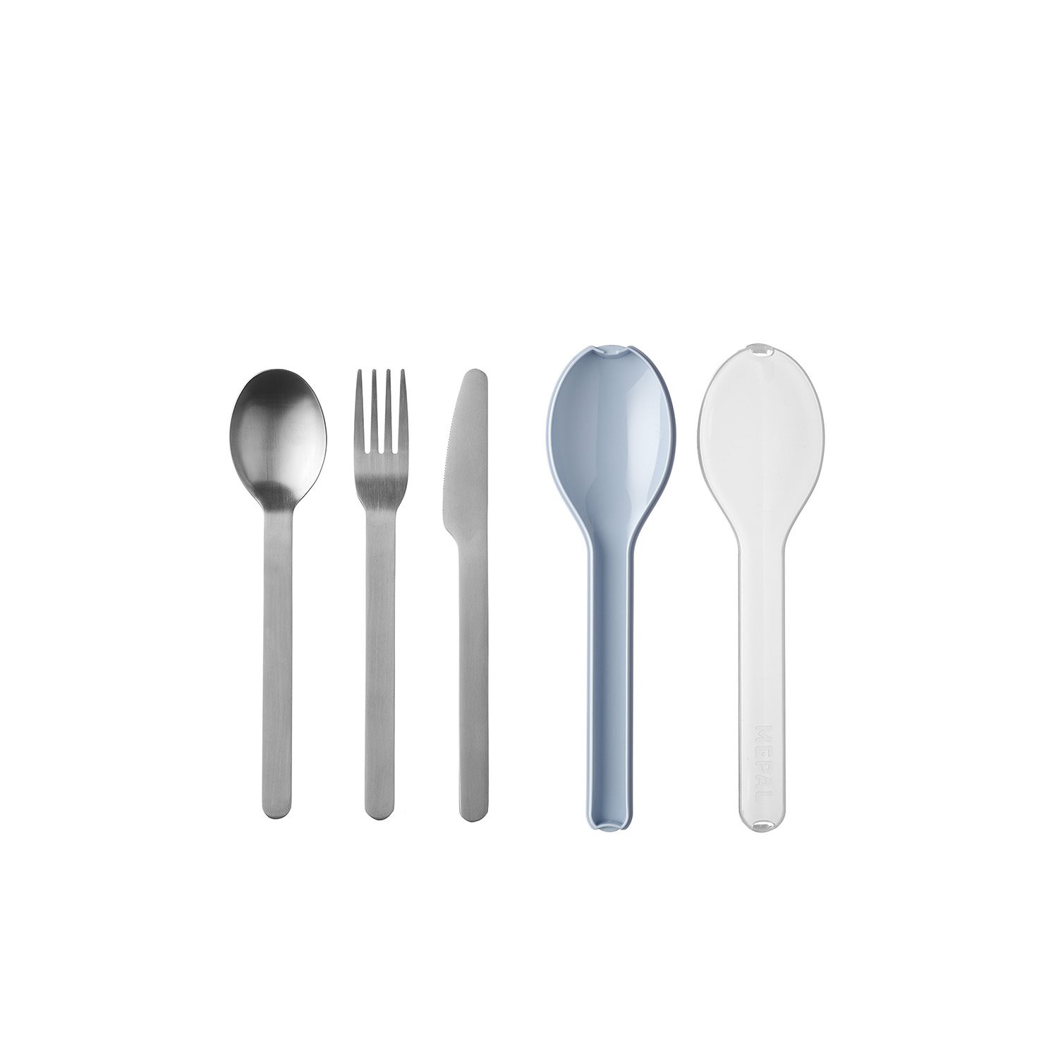 Mepal Ellipse Cutlery 3-Pieces nordic blue