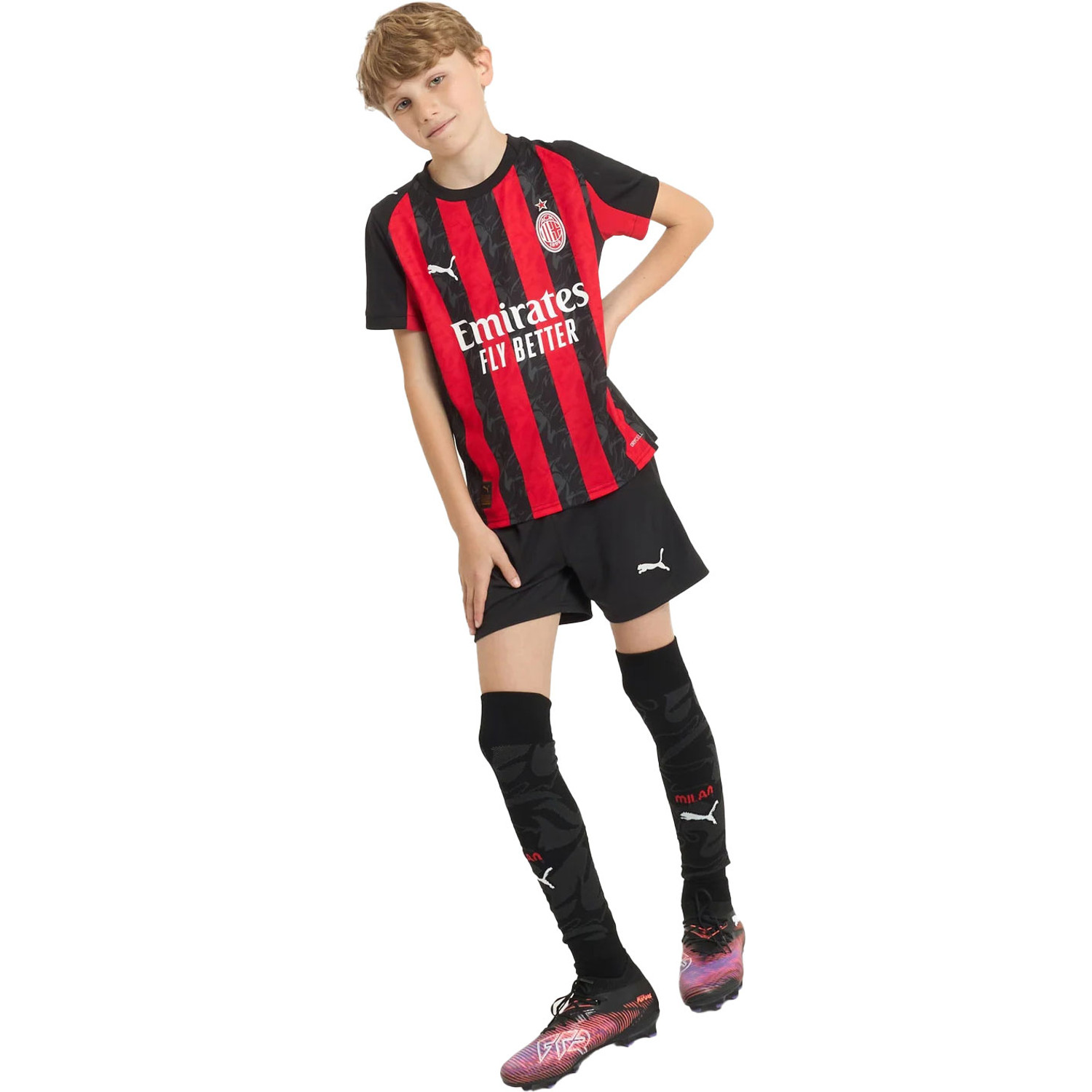 Puma AC Milan Thuis Tenue Kids 2025/2026