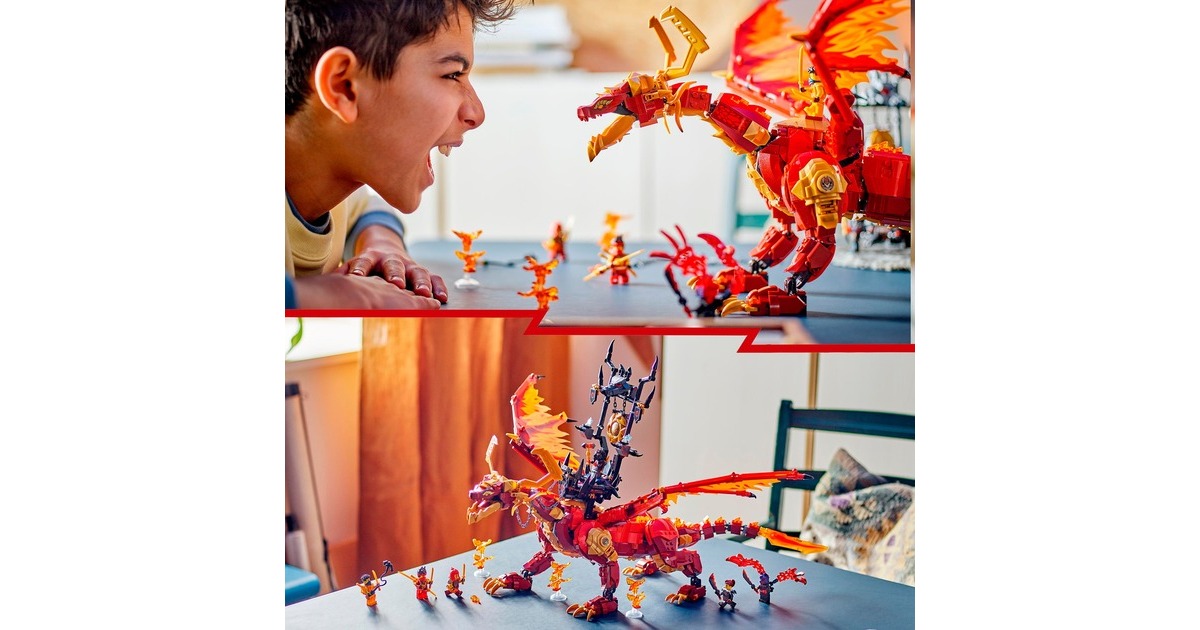 LEGONinjago - Brondraak van Beweging Constructiespeelgoed  (71822)