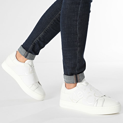 Baskets Classic Cupsole Elastic 0911 Bright White Creamy White