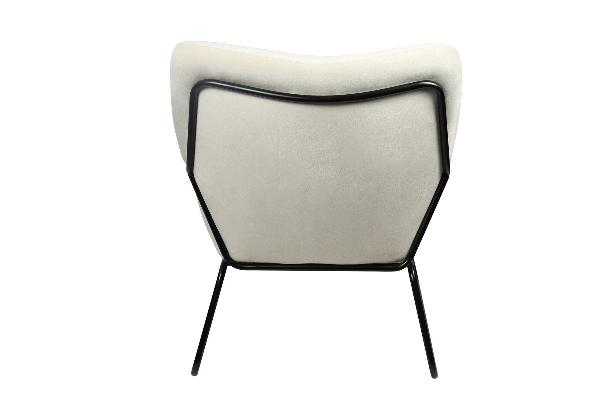 Relaxsessel Samtbezug Beige Sessel Polstersessel Ohrensessel Loungesessel