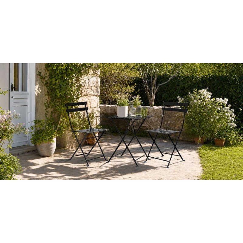 Chaise pliante d'extérieur EDEN, set de 2