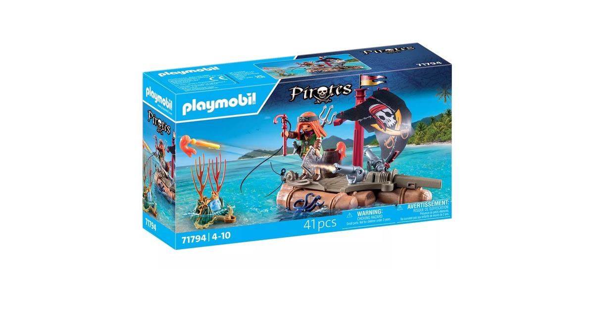 PLAYMOBILPiratenvlot met schat Constructiespeelgoed  (71794)