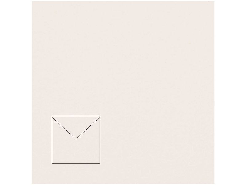 Rico Design Paper Poetry Essentials Umschlag Elfenbein Kuvert quadratisch