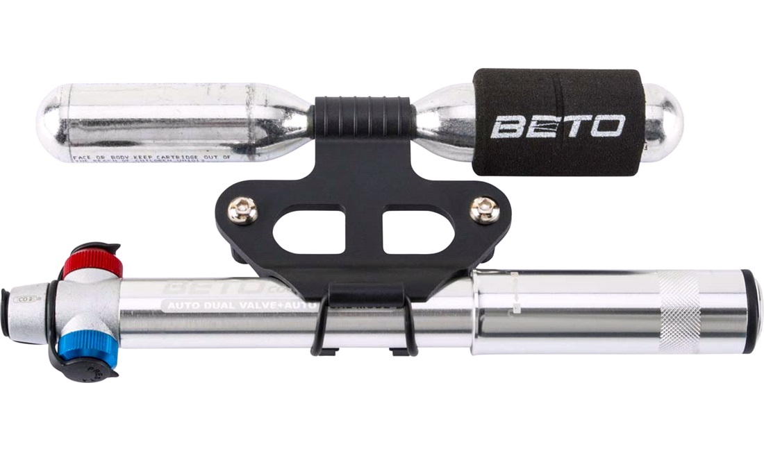 Beto CO2 og håndpumpe m. 2 patroner 16g.