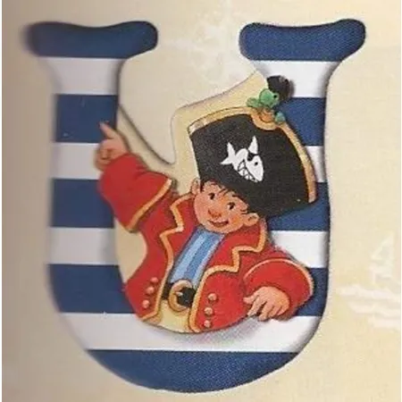 Die Spiegelburg Capt'n Sharky: Buchstabe U