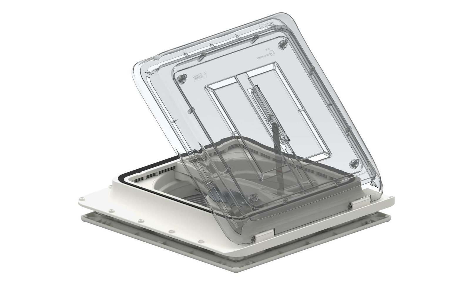 Fiamma Turbo Vent Dachhaube 40x40 Crystal