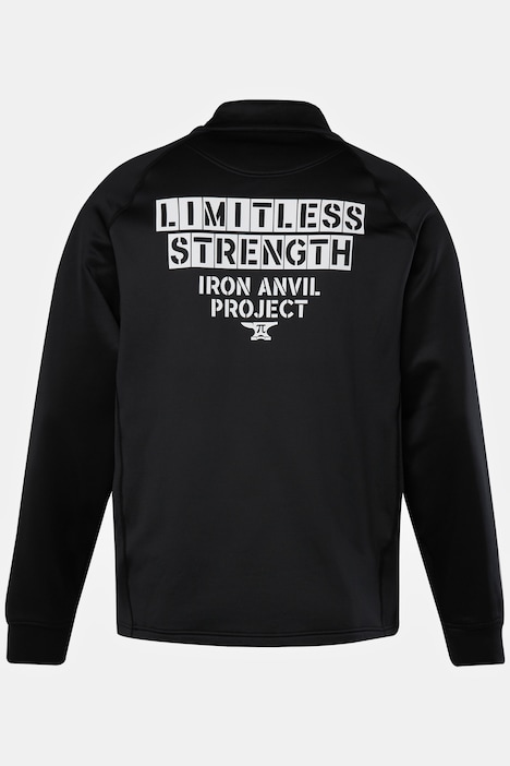 JAY-PI Sweatjacke Iron Anvil, FLEXNAMIC®, Fitness, JAY-PI x DK, Stehkragen