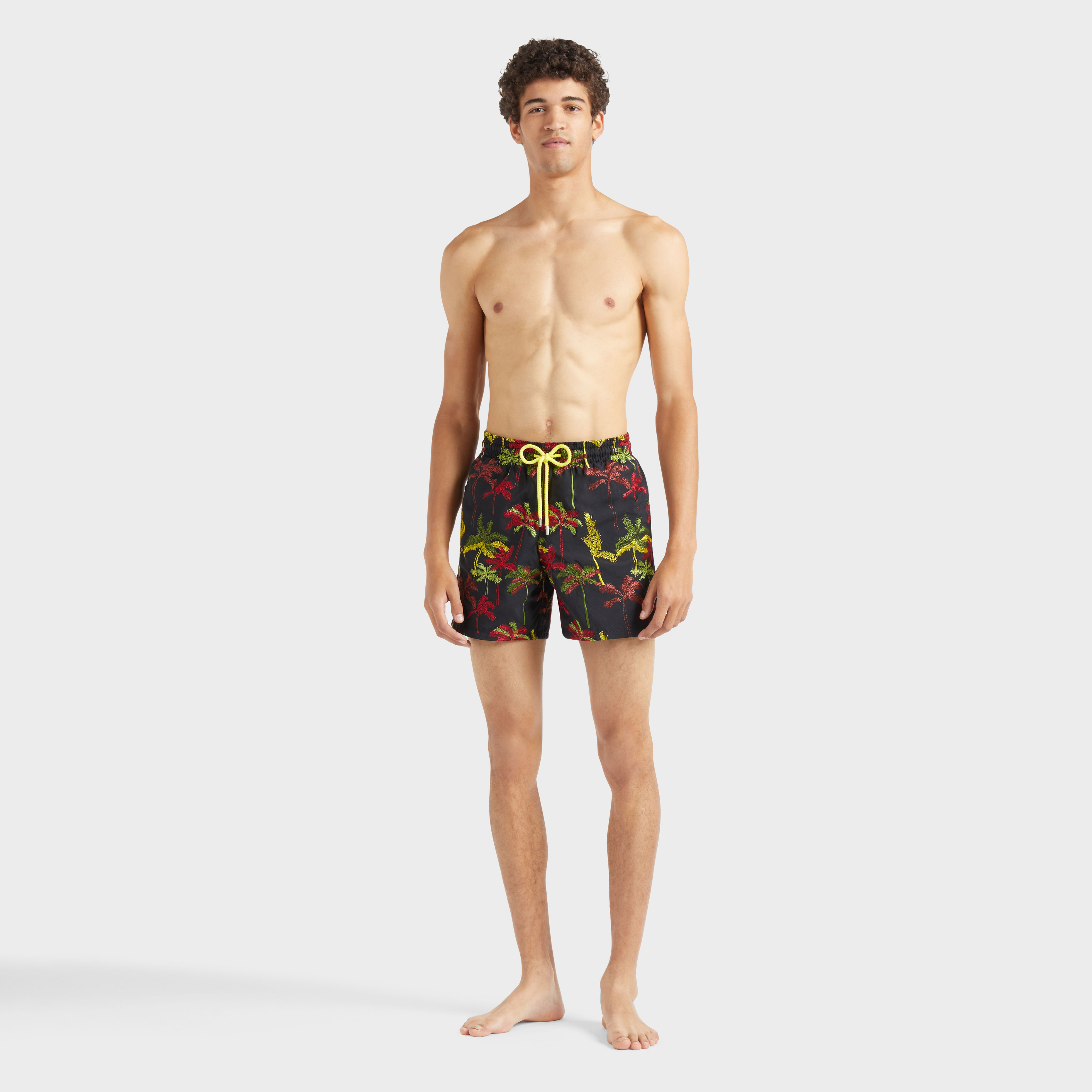 Maillot de bain homme brodé Palm Offset - Edition Limitée
