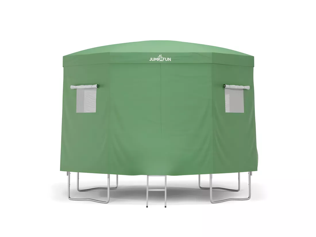 Tente cabane pour trampoline 12FT-366cm - Vert