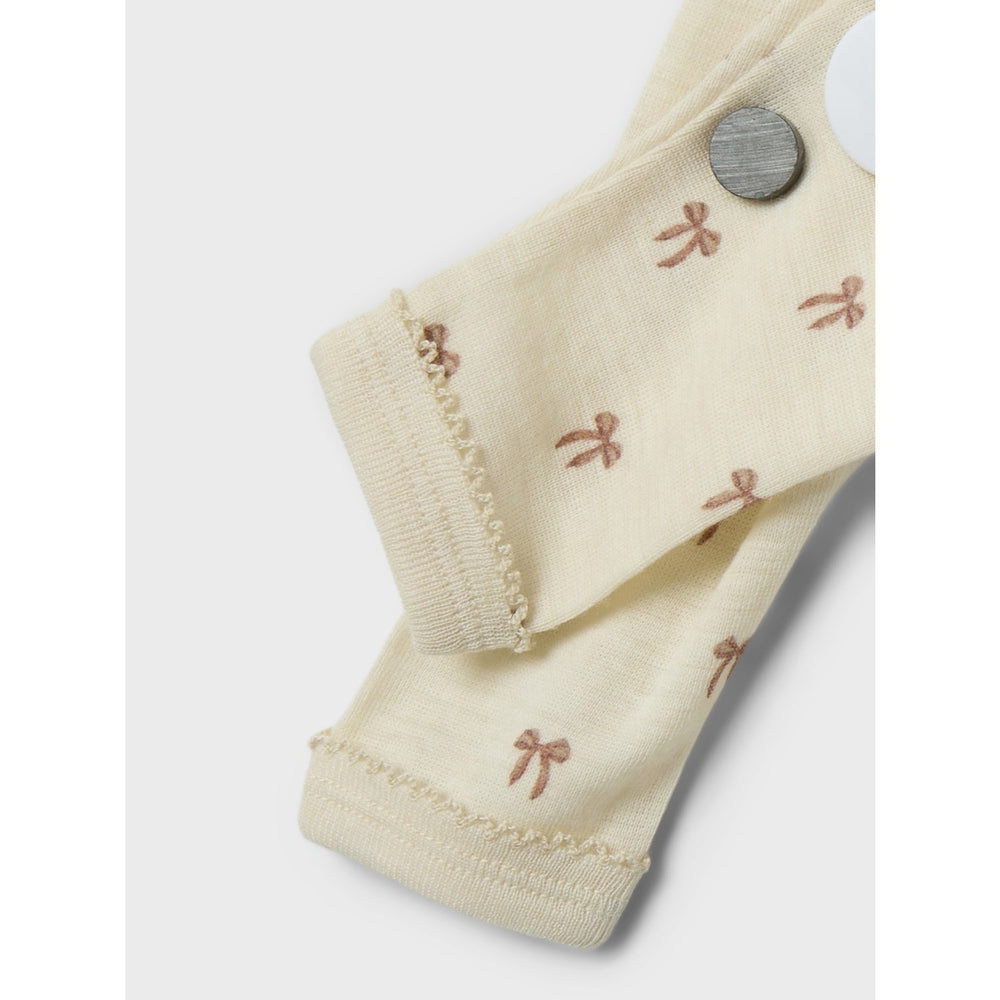 Køb Lil'Atelier Turtledove Melange Nbfnalu Wo/Mo Slim Leggings Lil Noos