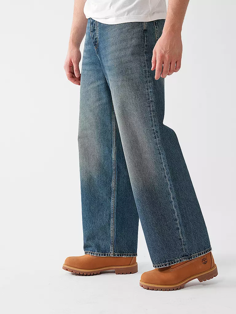 HUGO Jeans Loose Fit MASON blau