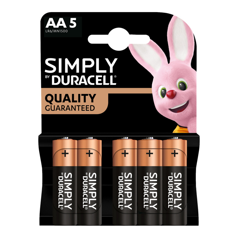 AA-batterier 5-pk