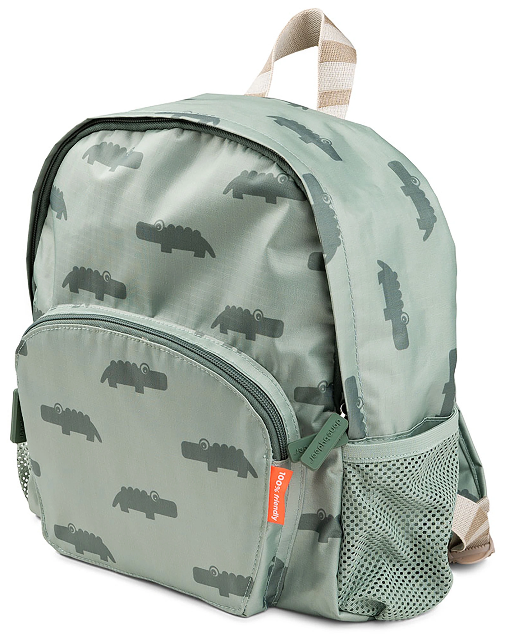 Kinderrucksack CROCO (29x16x31) in grün