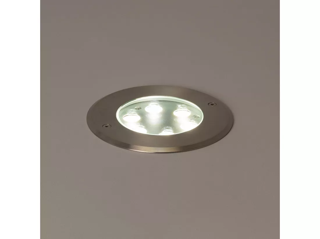 Spot LED Extérieur 7W Encastrable au Sol 3000K Blanc chaud