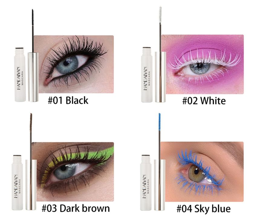 HANDAIYAN - Kleurrijke mascara - 12 kleuren