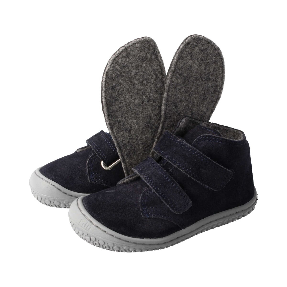 SL40013-F2 navy SNAIL velours fleece velcro Weite/S