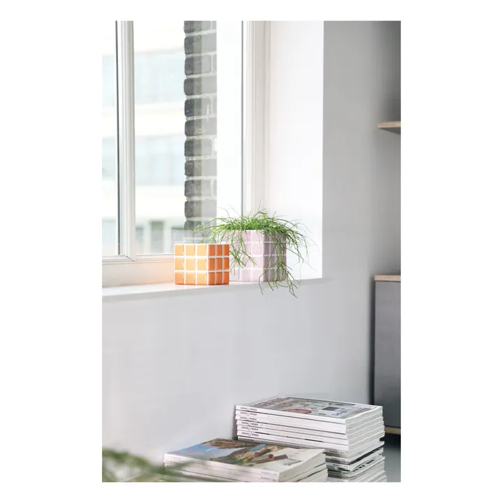 &Klevering Cache-pot Tile | Lilas
