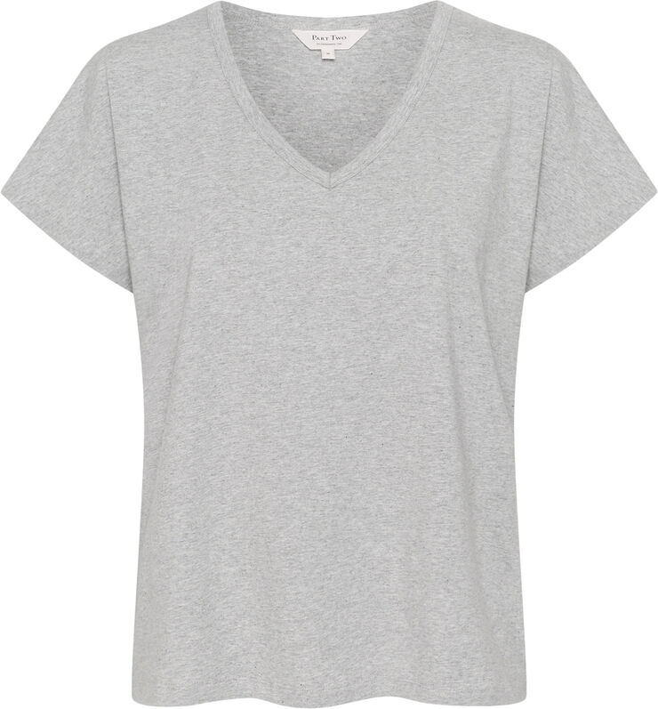 Part Two EvenyePW TS Grey melange
