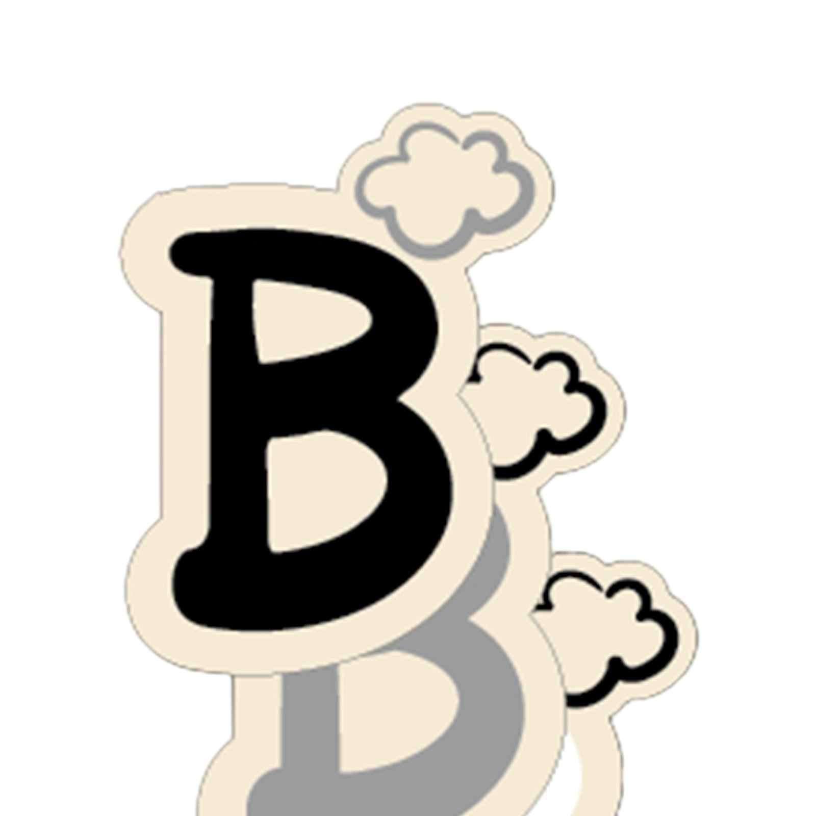 Buchstaben gross B