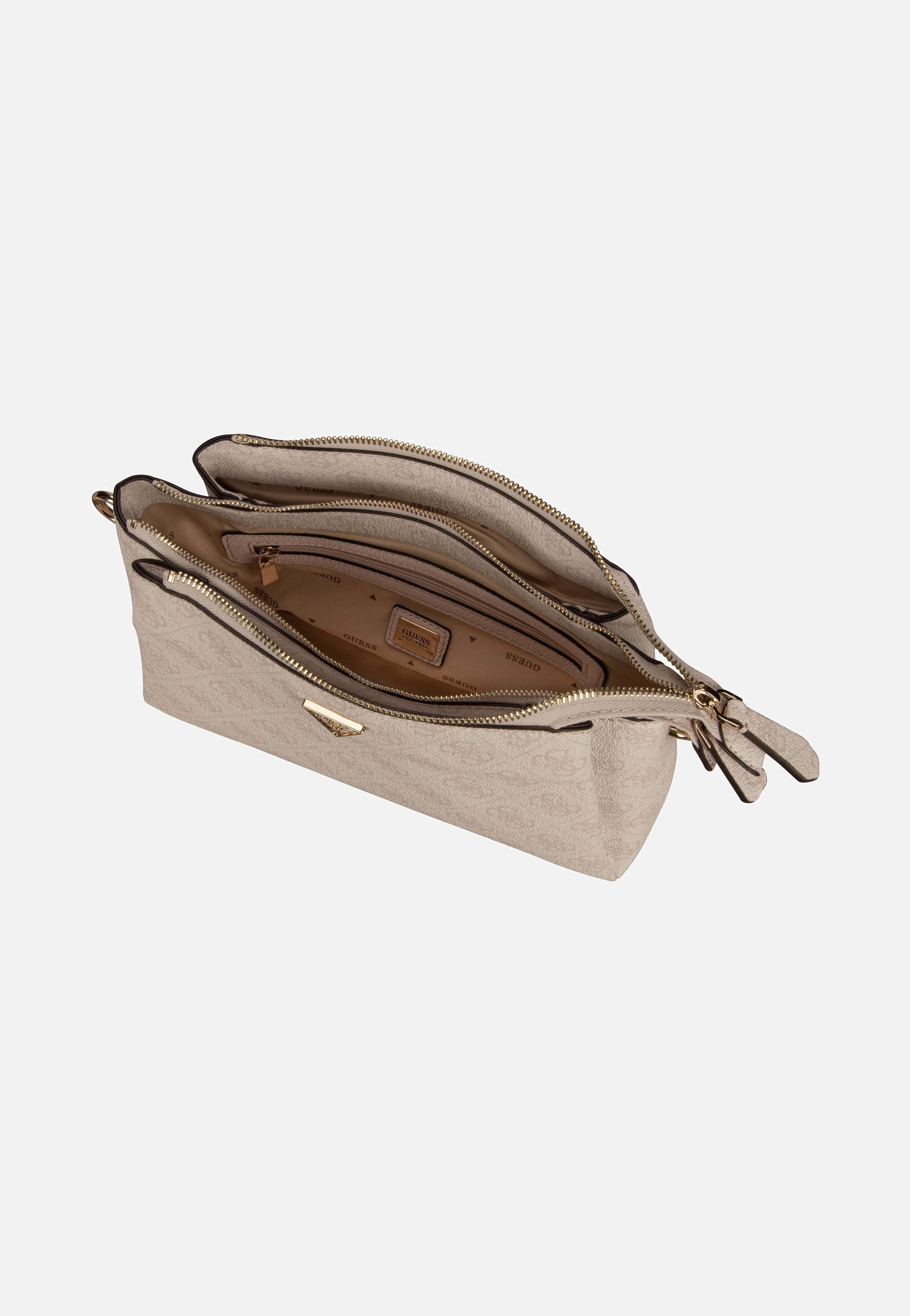 Noelle II Tri Comp CB 72120 Logo White - Crossbody Bag
