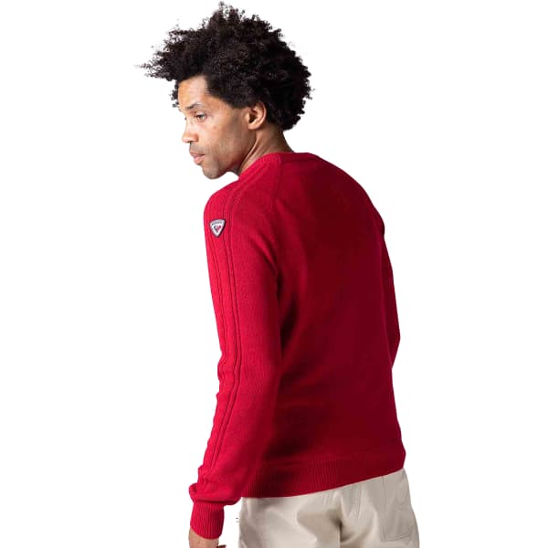 Pull ROSSIGNOL SIGNATURE KNIT SPORTS RED