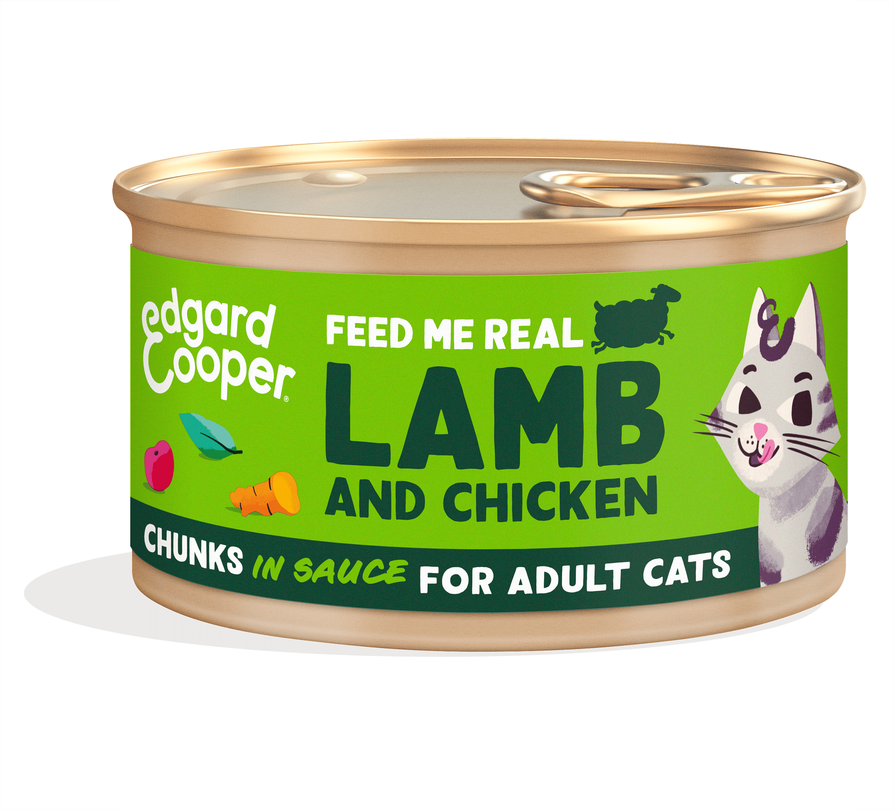 Edgard & Cooper Blikjes Chunks Multipack Adult Kat 8 x 85 gram | 12854