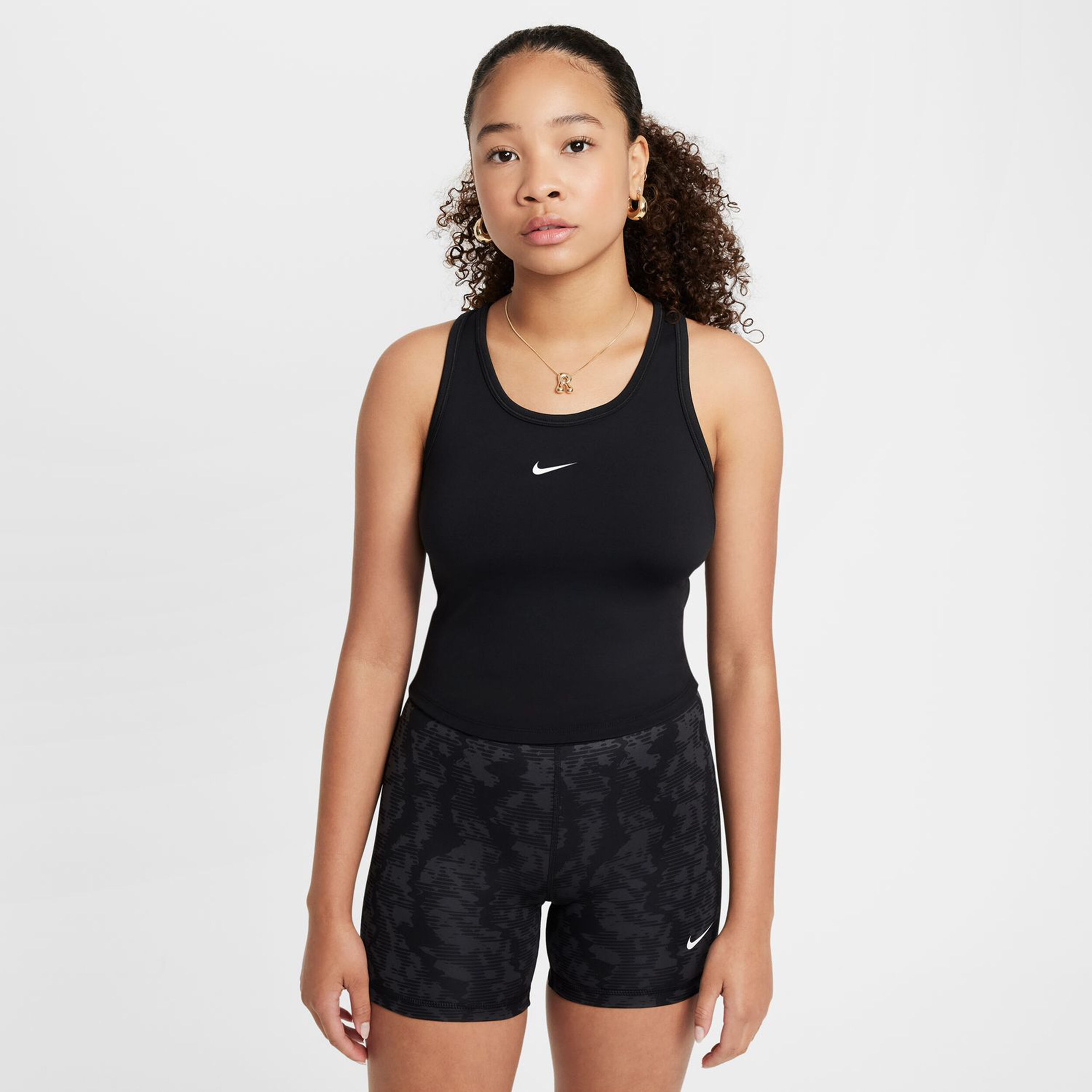 Nike Dri-Fit One Débardeur Tank Top Filles - Noir , Blanc