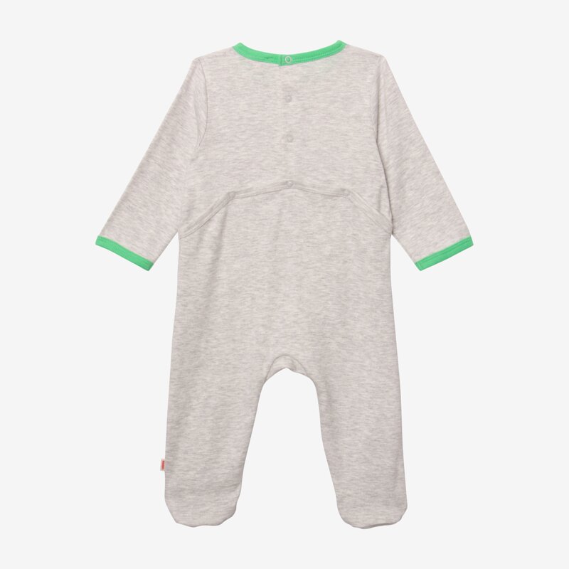 Pyjama bébé garçon brodé gris Catimini Gris ou noir