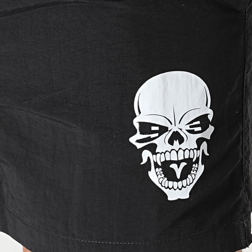 Short De Bain Skull Noir