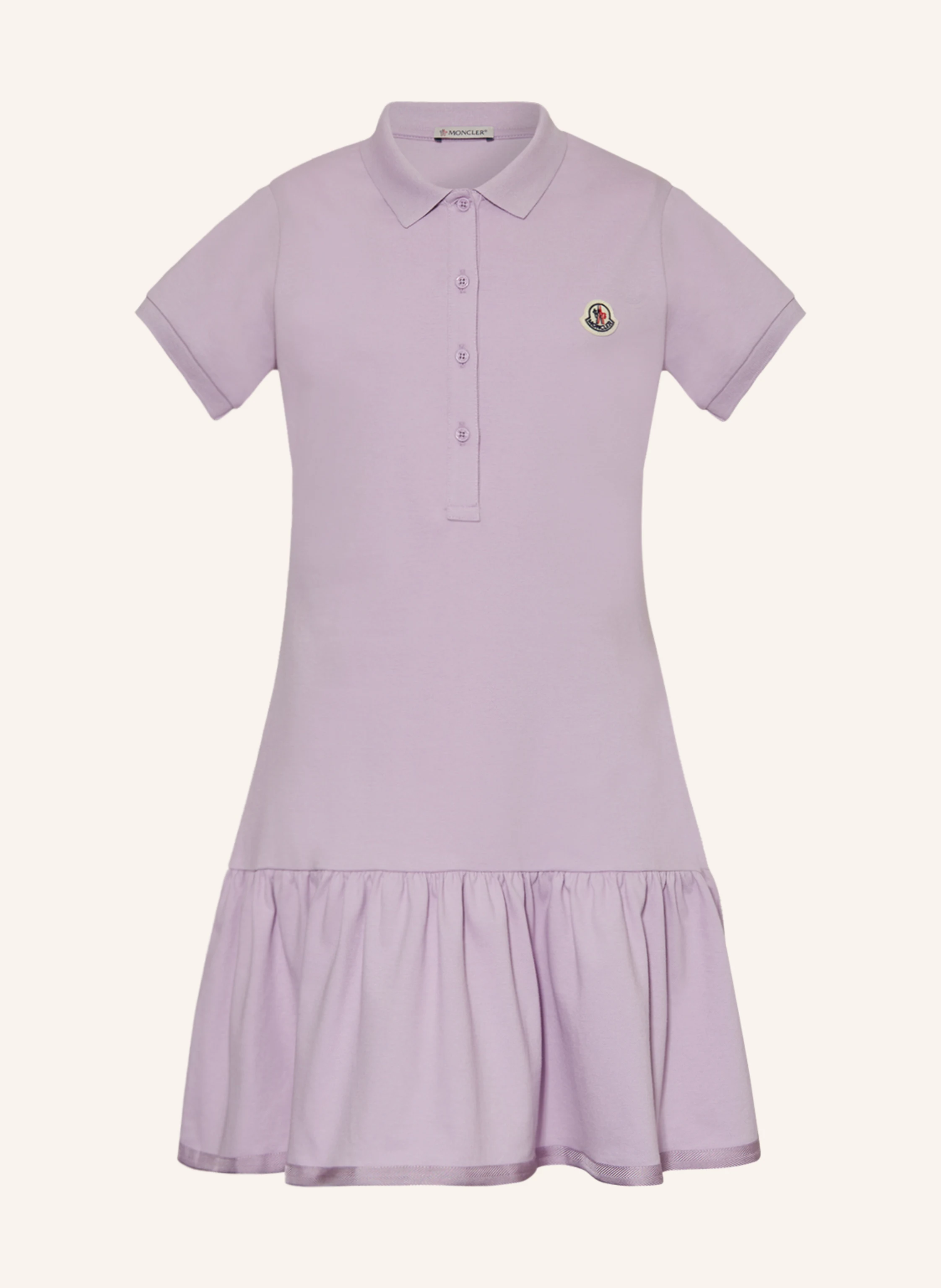 MONCLER enfant Piqué-Polokleid