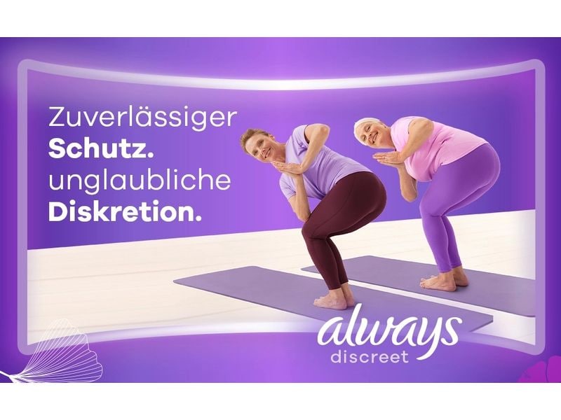 Always Inkontinenz Einlagen Discreet Plus Ultimate Day 4 x Inkontinenz Slips für die Nacht
