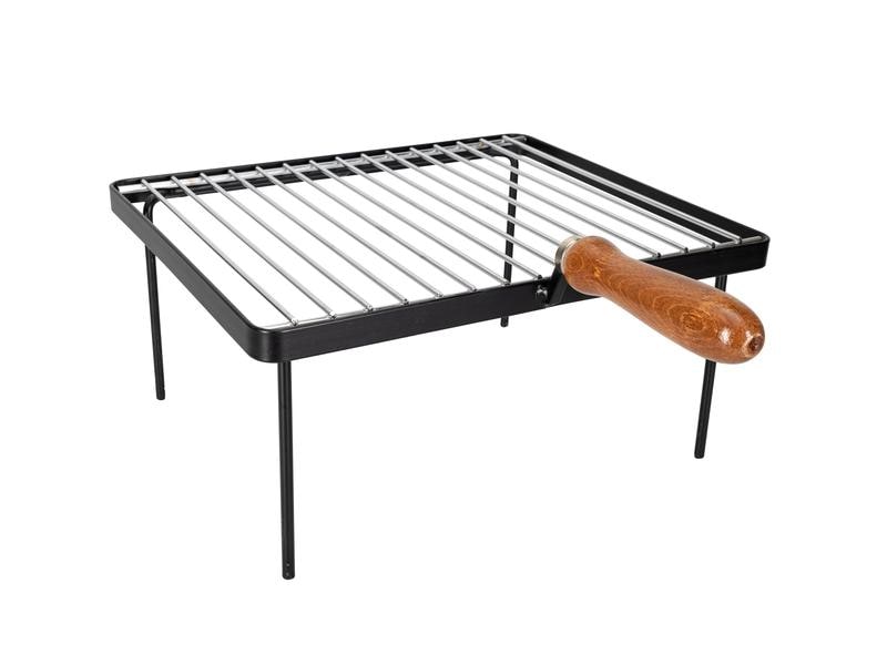 Nouvel 4-Fuss-Grill, 37 x 31 cm Vernickelter Grill