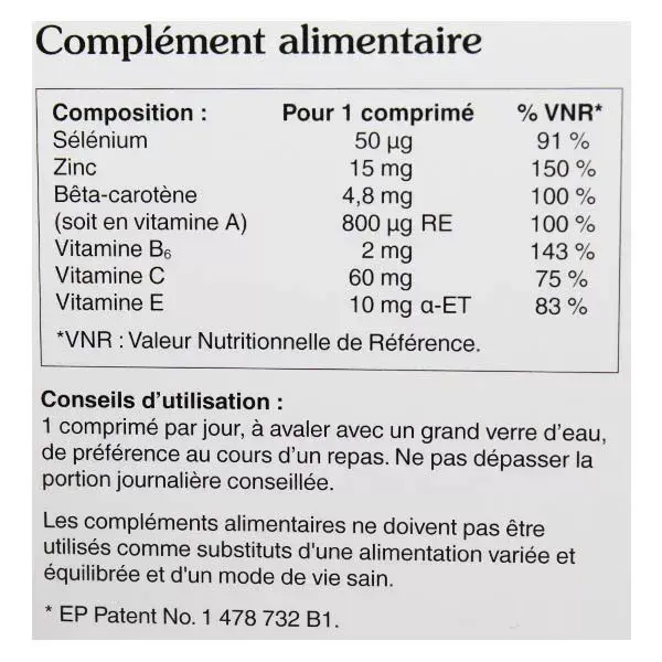 Pharma Nord Selênio + Zinco 30 comprimidos