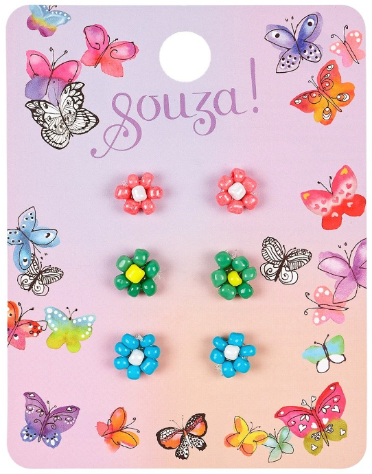 Souza Souza Oorbellen Tyra bloemen