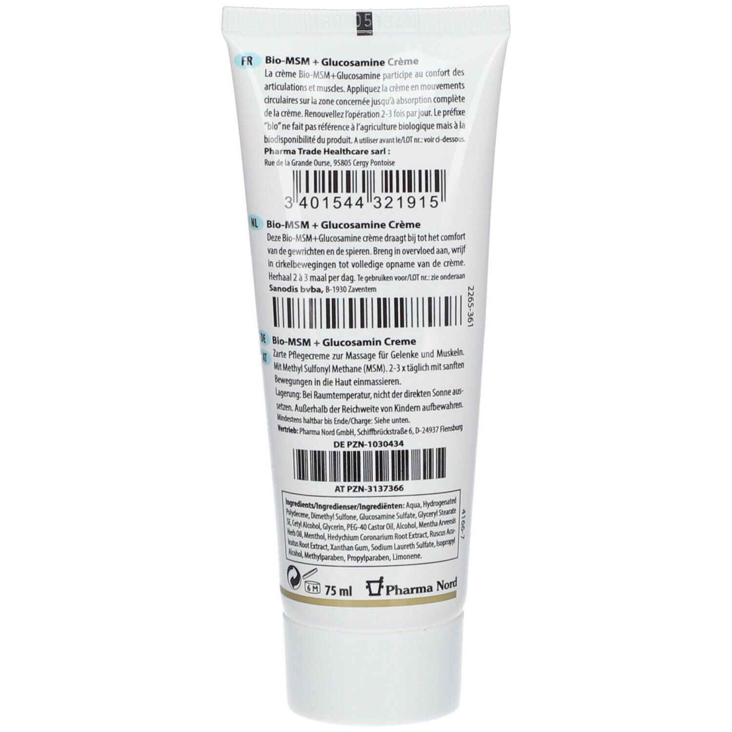 Bio-Glucosamin + MSM Creme