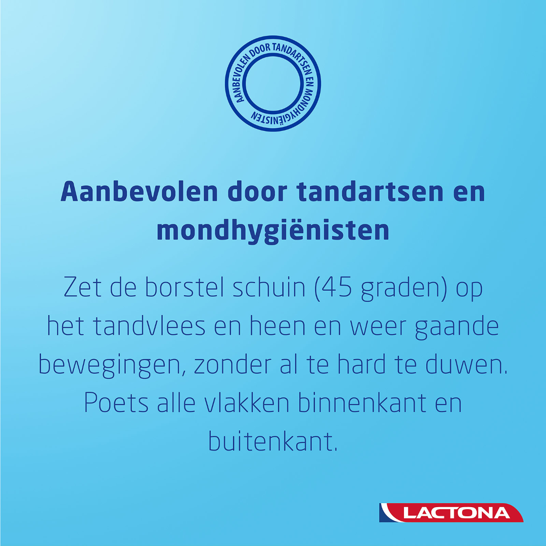 Lactona Tandenborstel IQ+ soft (1 stuk)