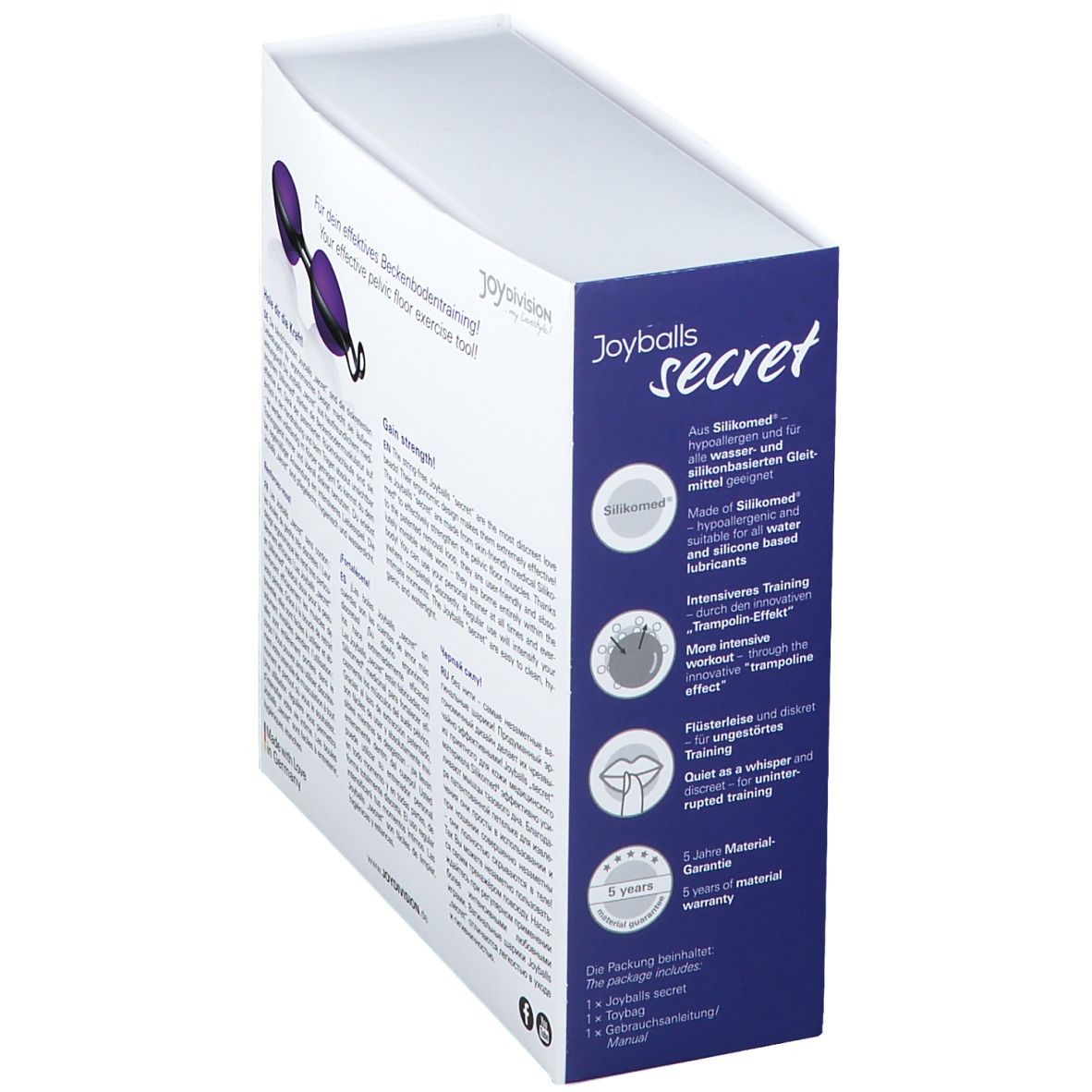 JOYBALLS secret violett-schwarz