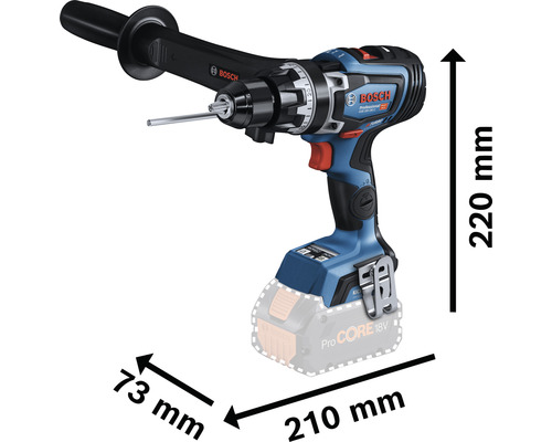 Bosch Professional Connectivity GSB 18V-150 C accu-slagboormachine, zonder accu en lader