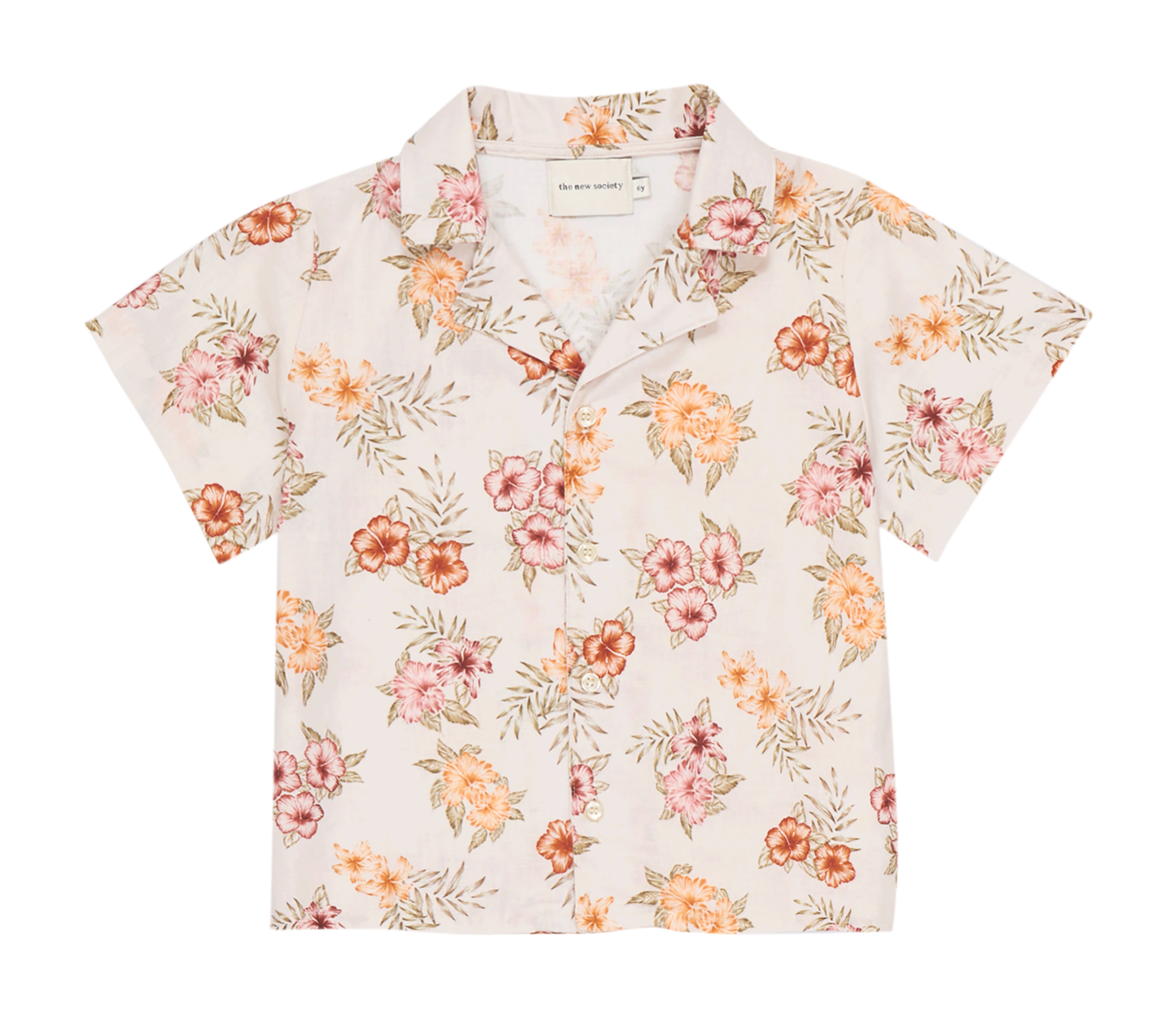PALERMO - Chemise droite à imprimé fleuri | Multicolore