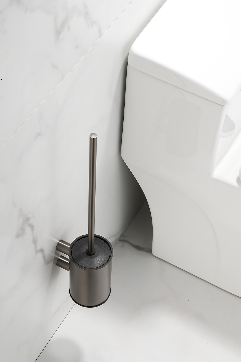 Saniclear Academy toiletborstel verouderd ijzer - gunmetal