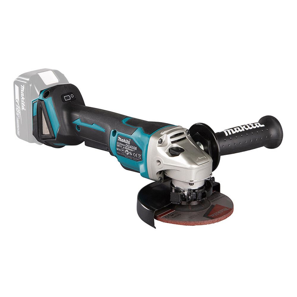 VINKELSLIPER MAKITA DGA508Z LXT 18V UTEN BATTERI