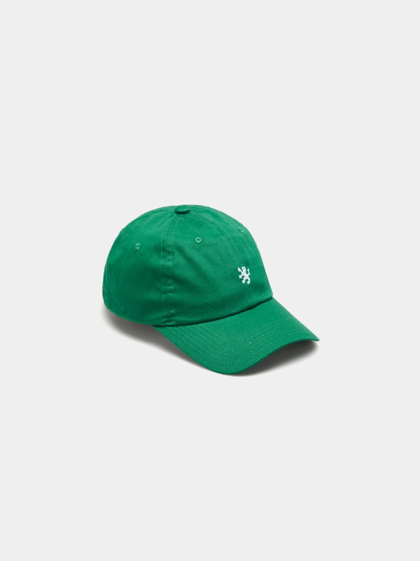 Boné de algodão com pala curva