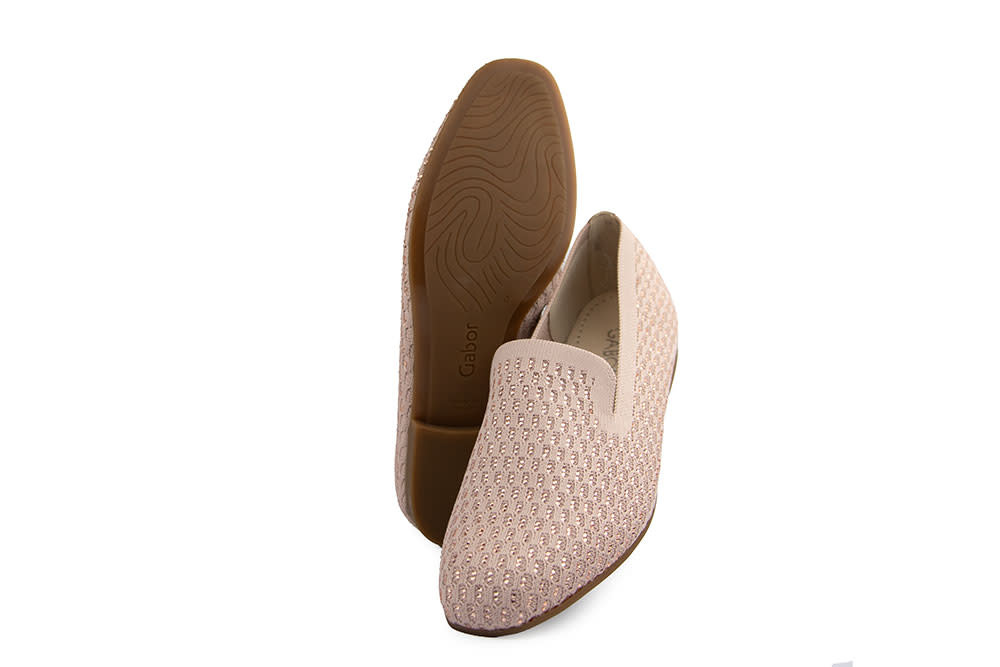 Gabor Loafer Rouge Glitter Stretch Nappa
