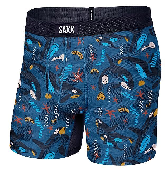 SAXX UNDERWEAR - DROPTEMP COOLINGMESH BOXER BRIEF FLY
