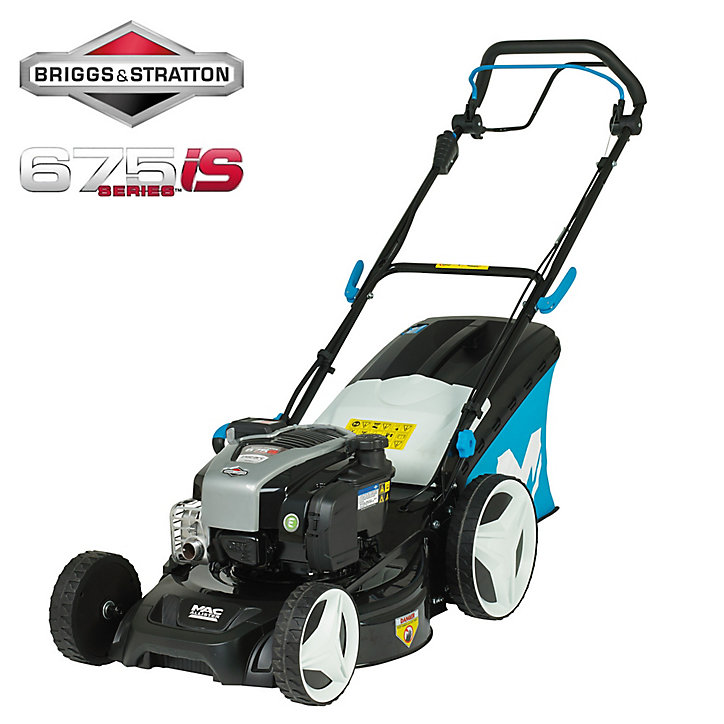 Tondeuse thermique tractée 163 cc Mac Allister MLMP675SP46 46 cm, Moteur Briggs & Stratton 675iS